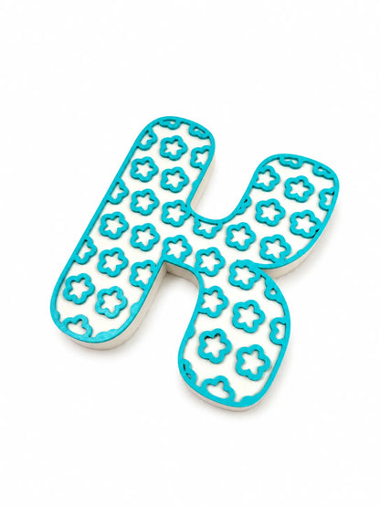 Letras Personalizadas con Patrón Decorativo