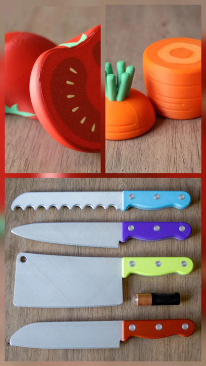 Pack Chef – Comida Magnética Cortable