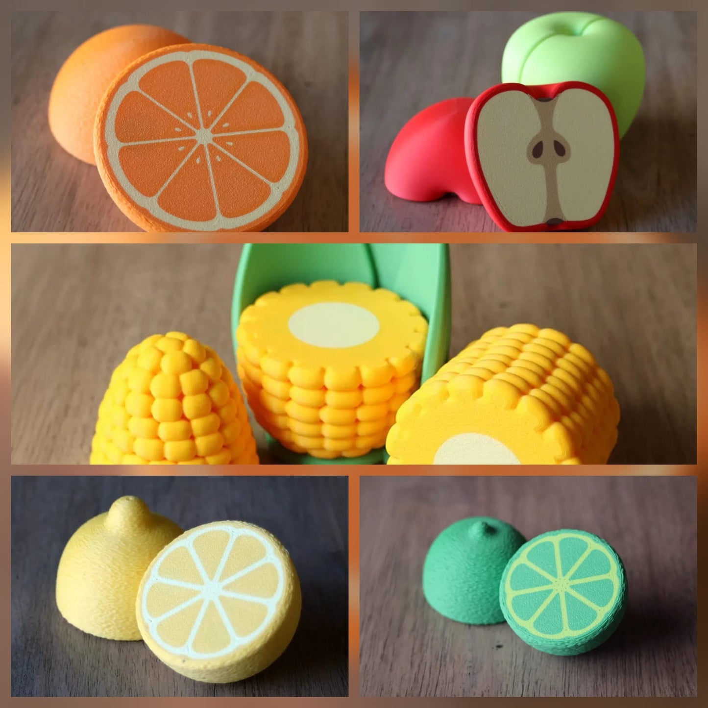Pack Completo – Comida Magnética Cortable