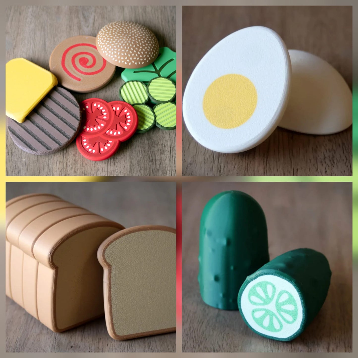 Pack Chef – Comida Magnética Cortable