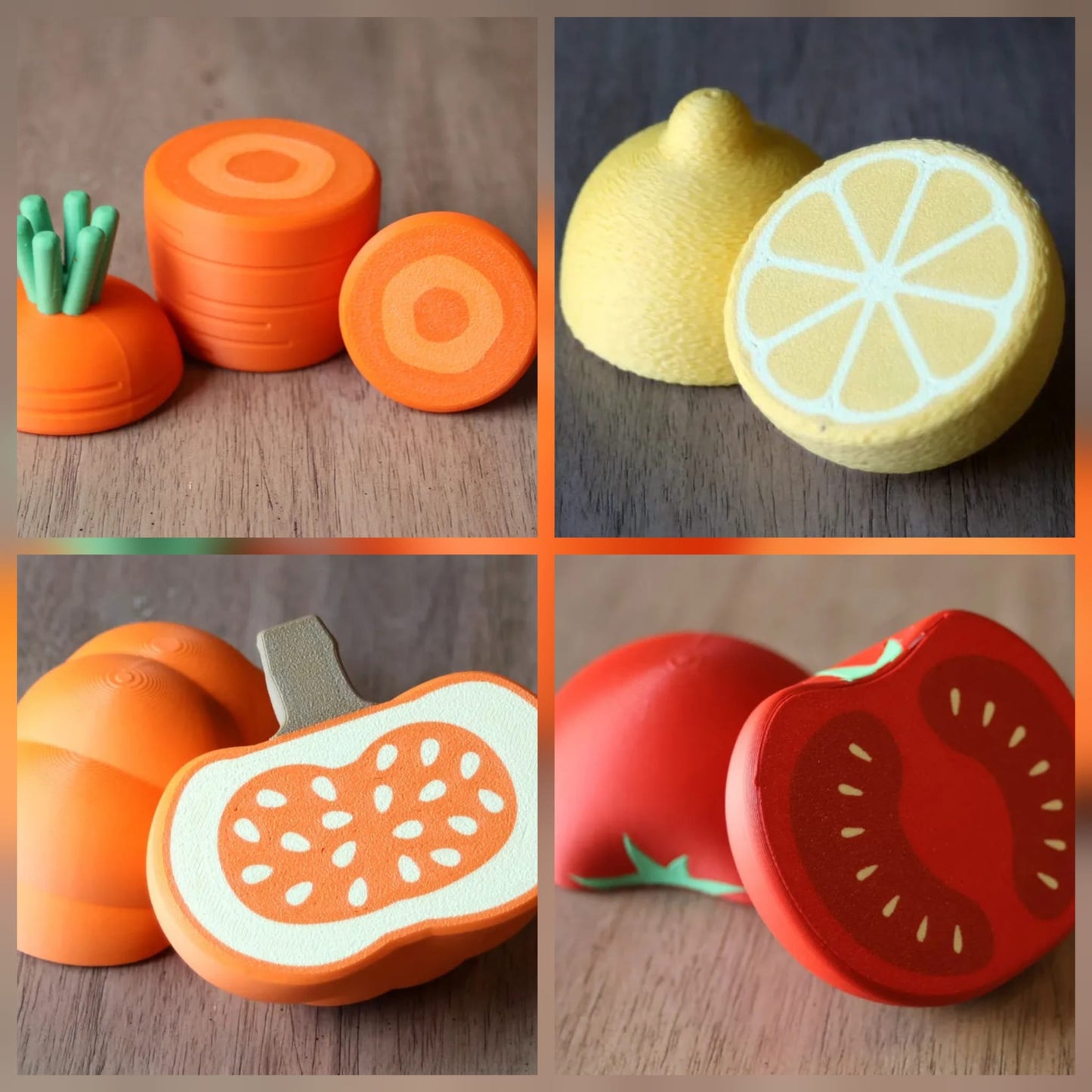 Pack Cocina Deluxe – Comida Magnética Cortable